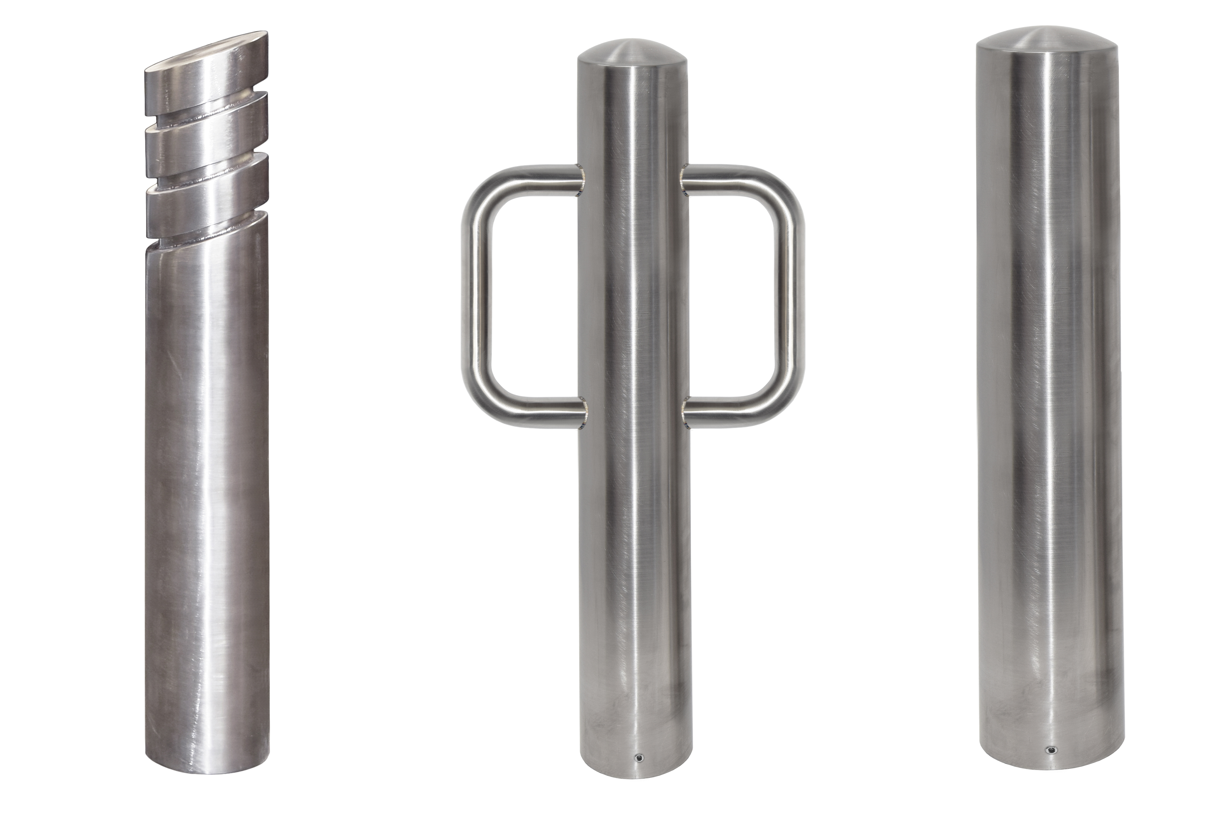 USA Made Stainless Steel Bollard Covers